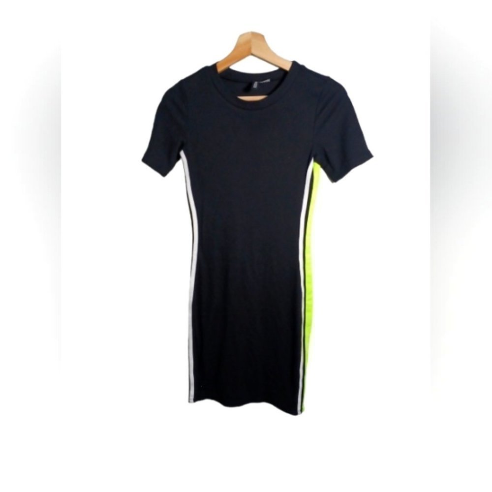 Divided midi dress